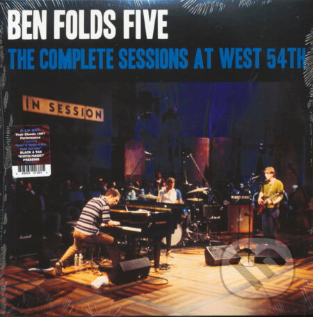 Ben Folds Five: Complete Sessions at West 54th (tan & black scuffed parquet) LP
