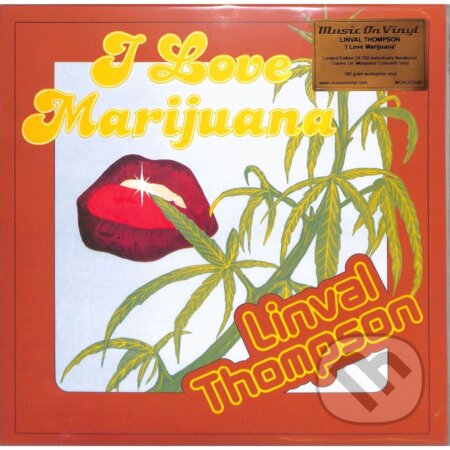 Linval Thompson: I Love Marijuana (light green) LP