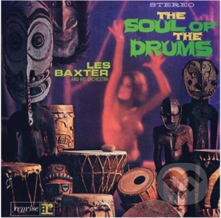 Les Baxter:  Soul of the Drum (limited edition, bright green) LP