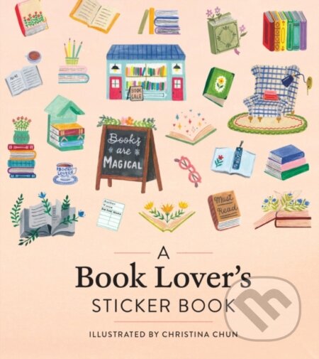 A Book Lovers Sticker Book - Workman Publishing - kniha z kategorie Samolepky