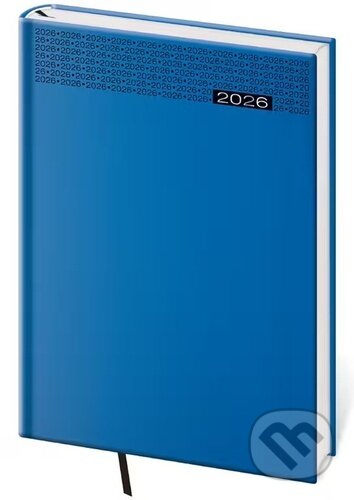 Týdenní diář 2026 B5 Gommato modrý