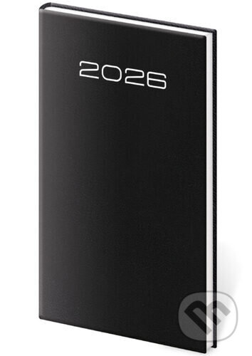 Kapesní diář 2026 Old Karachi černý