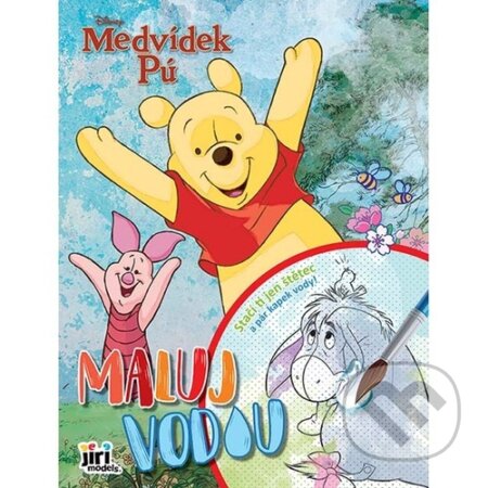 Maluj vodou A4 Medvídek Pú