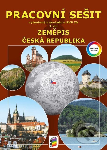 Zeměpis 8, 2. díl - Česká republika (barevný pracovní sešit) - kniha z kategorie 2. stupeň