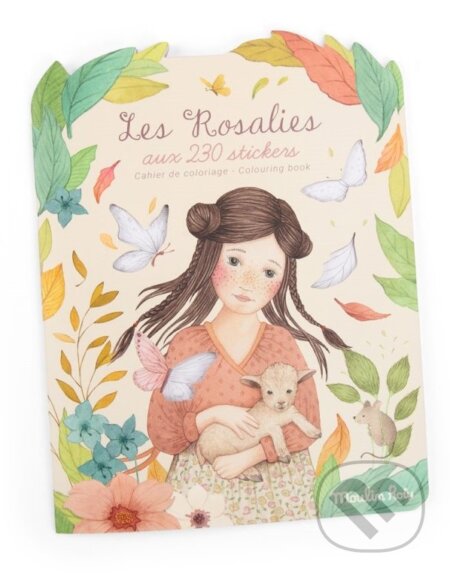 Knížka se samolepkami Les Rosalies
