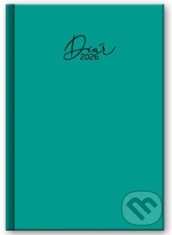 Denný diár COLORS 2026 (zelenomodrý) (Spektrum grafik)