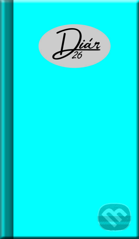 Mini diár COLORS 2026 (modrý) (Spektrum grafik)