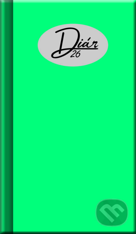 Mini diár COLORS 2026 (zelenomodrý) (Spektrum grafik)