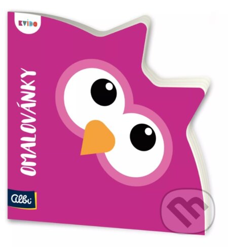 Tvarované omaľovánky: Sova - Kvído