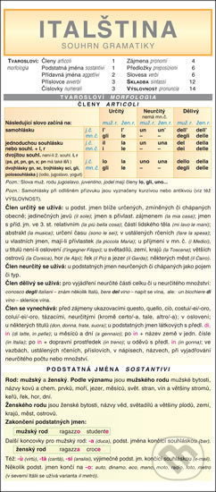 Italština – souhrn gramatiky, Holman, 2008
