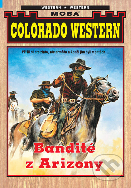 E-kniha: Bandité z Arizony (John Kirby). Moba, 2025