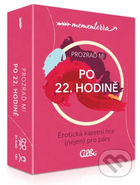 Spoločenská hra: Prozraď mi: Po 22.hodině - karetní hra (mementerra)
