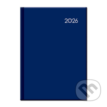 Manager diár FALCON 2026 (modrý) (12-mesačný, B5)