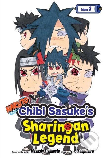Kniha Naruto: Chibi Sasuke's Sharingan Legend, Vol. 3