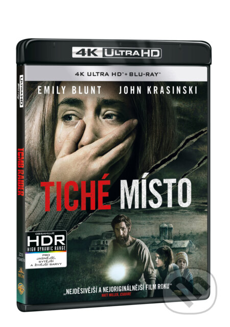 Tiché místo Ultra HD Blu-ray - John Krasinski, Magicbox, 2018