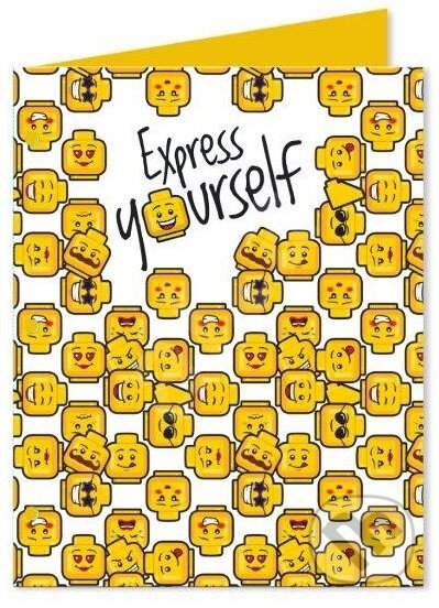 LEGO Papierová zložka - Express Yourself, LEGO, 2018