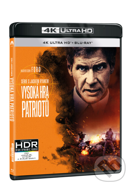 Vysoká hra patriotů  Ultra HD Blu-ray - Phillip Noyce, Magicbox, 2018