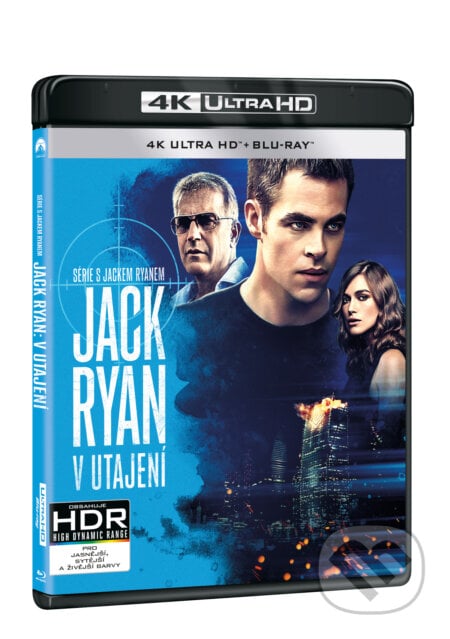 Jack Ryan: V utajení Ultra HD Blu-ray - Kenneth Branagh, Magicbox, 2018