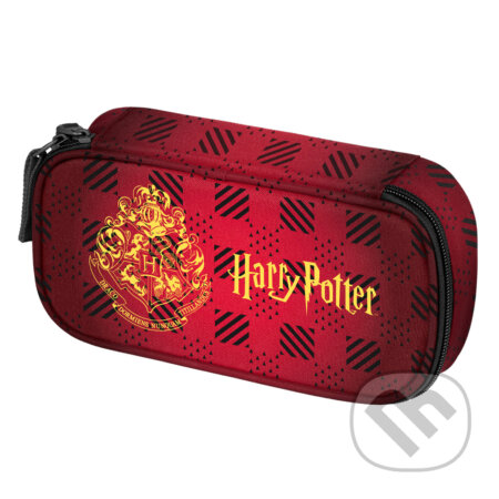 Školský peračník etui Baagl Harry Potter Rokfort (vínový)