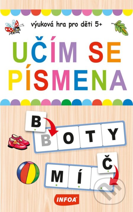 Učím se písmena výuková hra pro děti 5+ - hra z kategorie Vzdělávací hry