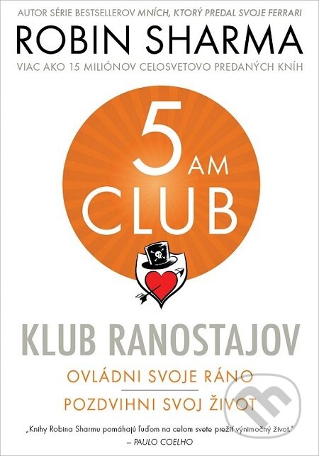 Kniha Klub ranostajov (nahovorené neurálnym hlasom)