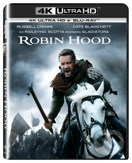 Robin Hood Ultra HD Blu-ray - Ridley Scott, Magicbox, 2019