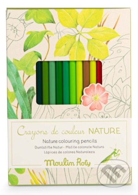 MOULIN ROTY Pastelky a omalovánky Le Jardin du Moulin