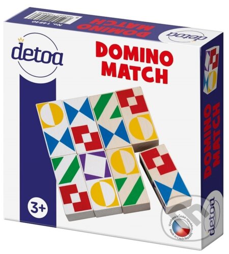 Spoločenská hra: Domino match (DETOA). DETOA, 2025