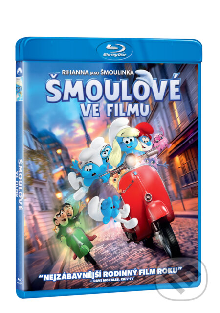 Film: Šmoulové ve filmu (Chris Miller) (Blu-ray). Magicbox, 2025