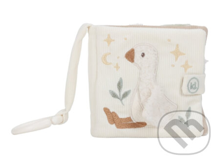 Závesná textilná knižka s aktivitami Newborn Naturals