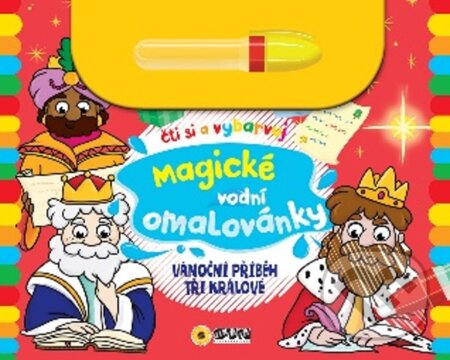 Vánoční příběh Tři králové - Magické vodní omalovánky