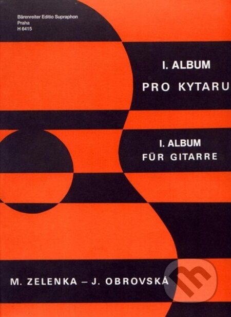 Kniha Album pro kytaru I