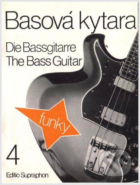 Kniha Basová kytara IV (funky)