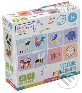 KukiKuk - Véééliké První karty Pro batolata