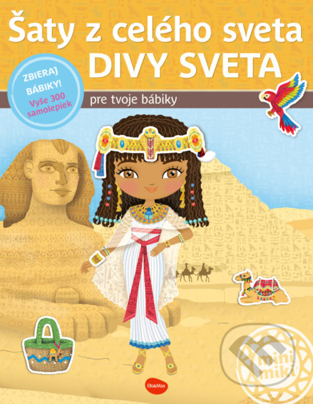 Šaty z celého sveta - Divy sveta (Kniha samolepiek) - kniha z kategorie Samolepky
