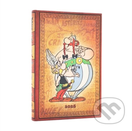 Paperblanks - týždenný diár Asterix & Obelix 2026 (mini, verso, elastické zatváranie)