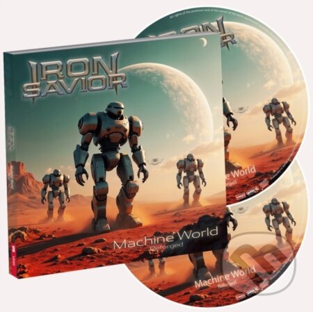 Iron Savior: Refoged - Machine World CD - Iron Savior