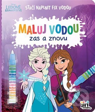 Maluj vodou zas a znovu Ledové království