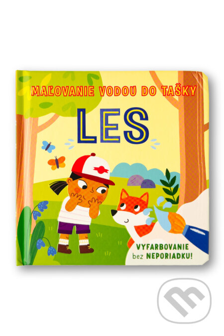 Kniha Maľovanie vodou do tašky Les