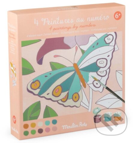 Malování podle čísel Les Rosalies - Cécile Blindermann (ilustrátor) - hra z kategorie Pro děti