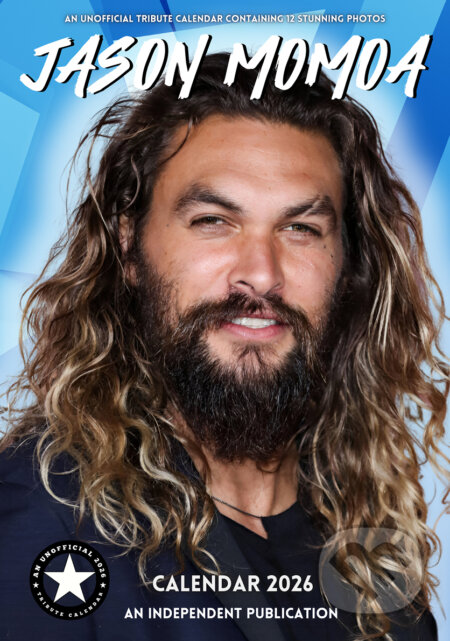 Nástěnný kalendář 2026: Jason Momoa|Aquaman (A3 29,7 x 42 cm)