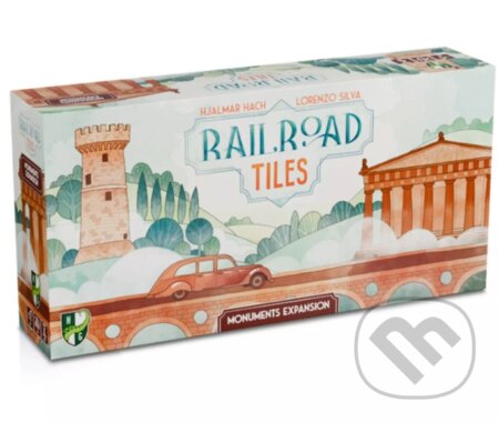 Spoločenská hra: Railroad Tiles: Expansion Monuments (Albi). Albi, 2025