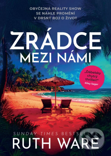 Kniha: Zrádce mezi námi (Ruth Ware). Mystery Press, 2025