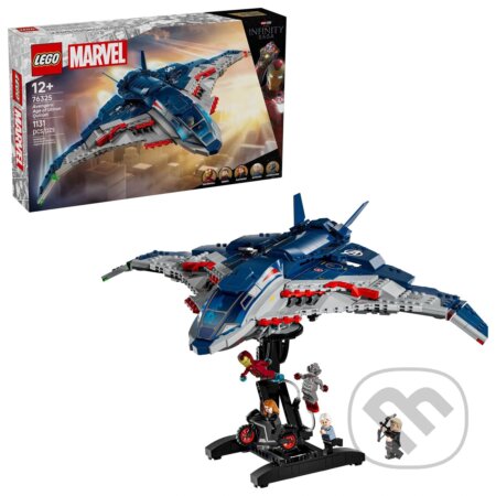LEGO® Marvel 76325 Avengers 2: Vek Ultrona Stíhačka Quinjet