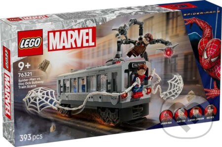 Spoločenská hra: LEGO® Super Heroes 76321 Spider-Man vs. Doc Ock: Scéna v metre (LEGO). LEGO, 2025