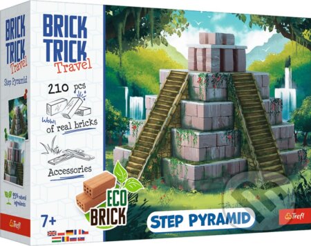 Trefl Brick Trick travel: pyramida, 210 dílků