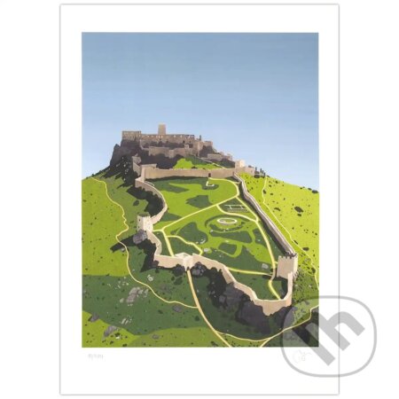Spišský hrad – Martin Paseka / print (Artattack). Artattack, 2025