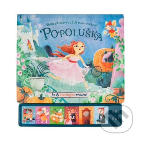 Kniha: Popoluška (zvuková 3D kniha) (Leanne Felton). 