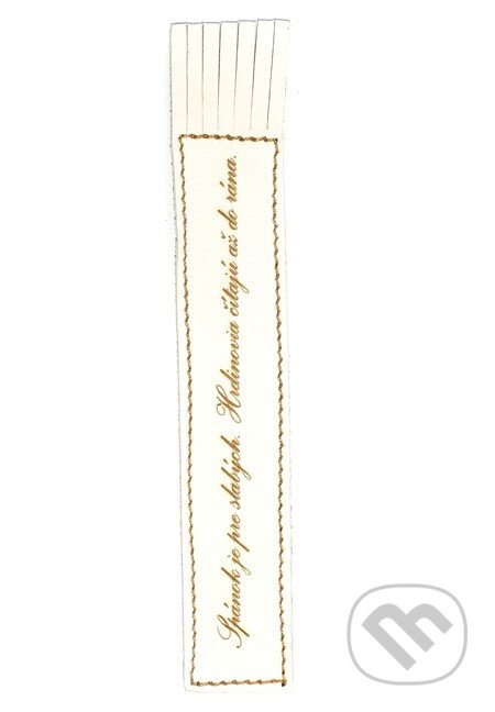 Záložka Spánok je pre slabých...