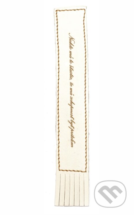 Záložka Niekto má šťastie...